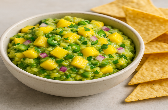 Guacamole with mango